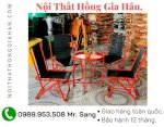 Bộ Bàn Ghế Cafe Bệt Giá Rẻ Tp.hcm Hgh05145