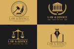 Thiết Kế Logo Công Ty Công Ty Luật, Luật Sư, Dịch Vụ Tư Vấn Luật, Zalo