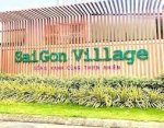 Bán Đất Dự Án Saigon Village Long Hậu