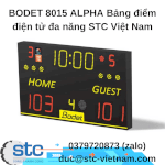 Bodet 8015 Alpha Bảng Điểm Điện Tử Đa Năng Stc Việt Nam