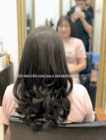 Tóc Uốn Layer, Tóc Uốn Xoăn Sóng Layer - Tiệp Nguyễn Hair Salon