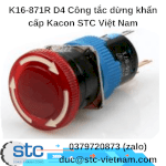 K16-871R D4 Công Tắc Dừng Khẩn Cấp Kacon Stc Việt Nam