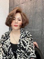 Tóc Uốn Xoăn Ngắn Cho Nàng Tóc Mái Bay - Tiệp Nguyễn Hair Salon