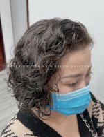 Tóc Bob Uốn Xoăn Nhẹ, Tóc Bob Uốn Layer Dài Ngang Vai - Tiệp Nguyễn Hair Salon