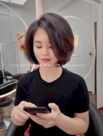 Tóc Uốn Xoăn Nhẹ, Tóc Bob Uốn Xoăn Sóng - Tiệp Nguyễn Hair Salon