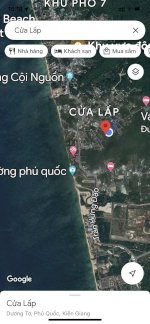 Bán 1719,2M2 Nhà Đất Cửa Lấp - Phú Quốc - Kiên Giang, Shr, 28Tr/M2. Lh: