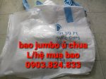 Bao Jumbo Đựng Bắp Ủ Chua, Cỏ Ủ Chua 1 Bộ Gồm Bao Jumbo + Bao Pe Ủ Chua