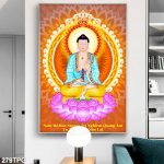 Tranh Phật Giáo - Gạch Tranh 3D