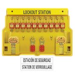 1483Bp410 - Zenex 10 Lock Padlock Station