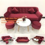 Sofa Băng Đỏ Đô Giá Rẻ/Nội Thất Linco Quy Nhơn Bình Định