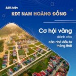 Đất Nền Dự Án Nam Hoang Đồng- Lạng Sơn