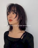 Tóc Ngắn Tỉa Layer, Tóc Ngắn Ngang Vai Uốn Xoăn Tiệp Nguyễn Hair Salon