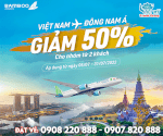 Bamboo Giảm Đến 50% Giá Vé Chặng Đông Nam Á