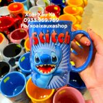 [Xoài Xấu Xa Shop] Ly Sứ 3D Nổi Hình Nhân Vật Disney Stitch Hàng Store Disney