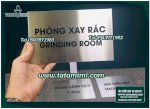 Bảng Phòng Bàn Gắn Tường Làm Từ Inox