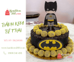Bánh Kem Cho Bé Trai - Hiệp Sĩ Batman Tài Ba