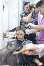 Uốn Sóng Lơi Ngang Vai Nhuộm Light Khói - Tiệp Nguyễn Hair Salon