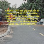 Chính Chủ Bán Gấp Mặt Tiền Lộ Nhựa Giá Đầu Tư Tại Lai Vung, Đồng Tháp