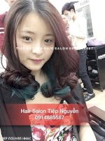 Uốn Tóc Kiểu Xoăn Xù Mỳ Hippie Ngang Vai - Tiệp Nguyễn Hair Salon