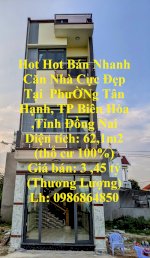 Hot Hot Bán Nhanh Căn Nhà Cực Đẹp Tại Tp Biên Hòa-Đồng Nai