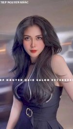 Uốn Layer Chân Tóc. Uốn Tóc Layer Ngang Vai - Tiệp Nguyễn Hair Salon