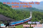 Vé Tàu Đường Hoàng Quốc Việt Quận 7 Tphcm