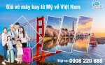 Giá Vé Máy Bay Từ Mỹ Về Việt Nam