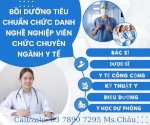 Khóa Học Bồi Dưỡng Chức Danh Nghề Nghiệp Ngành Y Tế