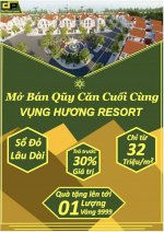 ĐấT NềN Dự ÁN VụNg Hương Resort - Sở HữU Lâu DàI - View TrựC DiệN BiểN - Giá ĐẹP So VớI Thị