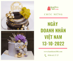 Bánh Kem 360 Hân Hoan Chào Đón Ngày Doanh Nhân Việt Nam
