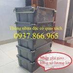 Thùng Nhựa Cơ Khí Có Quai Xách, Thùng Nhựa Đặc, Thùng Nhựa A2, Hộp Nhựa Cơ Khí