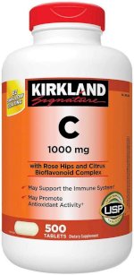 Bổ Sung Vitamin C 1000Mg 500 Viên Kirkland