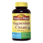 Bổ Sung Magie Nature Made Magnesium Citrate 250 Mg 180 Viên