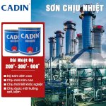 Đại Lý Phân Phối Sơn Lót Chịu Nhiệt Cadin 600 Độ - Nhũ Bạc, Đen Phân Phối Toàn Quốc