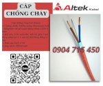 Cáp Chống Cháy 2X1.0Mm Altek Kabel Giá Tốt Nhất Đà Nẵng