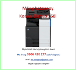 Máy Photocopy Konica Bizhub 360I Giá Tốt Nhất