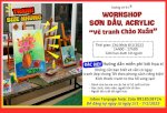Workshop Acrylic Sơn Dầu Chủ Đề Chào Xuân 2023