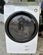 Máy Giặt Sharp Es - S70 Giặt 7Kg Sấy 3.5Kg, Công Nghệ Khử Mùi, Tiết Kiệm Điện,2015