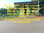 Sở Hữu Ngay Lô Đất Vị Trí Đắc Địa Tại Xã Quảng Khê - Huyện Đăk Glong - Tỉnh Đăk Nông
