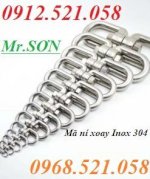 (Chống Xoắn Cáp, Mã Ní Xoay Inox 304 D3.D4.D5.D6) 0968.521.058 Đại Lý Cáp Thép Thanh Sơn - Hà Nội Có Mã Ní Xoay 2 Đầu Chốt Inox 304 D8. D10, Cáp Inox 304,Xích Inox 304, Bu Lông Inox 304, Móc Cẩu Inox 304, Puly Ròng Rọc Inox 304