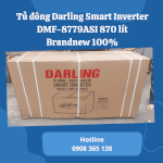 Tủ Đông Darling Smart Inverter Dmf-8779Asi 870 Lít, Hàng Mới 100% Giao Ngay