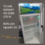 Bán Tủ Mát Sanaky Vh-218K 170 Lít Bảo Hành 3 Tháng Giá Rẻ