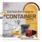 Gói Hút Ẩm Trong Xe Container