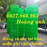 Sọt Nhựa Rỗng( Sóng Nhựa Hở)Khay Nhựa Hs 018, Sọt Nhựa Tại Hà Nội