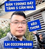 Kèo Thơm Mua 1200M2 Đất Tặng 5 Căn Nhà Nguyễn Ảnh Thủ Q12 Tphcm