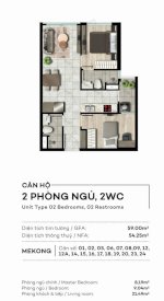 Chính Chủ Cần Sang Nhượng Căn Hộ 59M2 2Pn, 2Wc Westgate- Dự Án Trung Tâm Hành Chính Bình Chánh