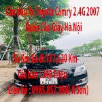 Cần Bán Xe Toyota Camry 2.4G 2007 Quận Cầu Giấy Hà Nội