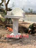 484 Cây Hương Thờ Bằng Đá Bán Trà Vinh Sơn Thần Linh Ngoài Trời