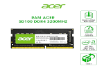 Bộ Nhớ Ram Latop Acer Sd100 Dram Pc4 Ddr4 3200Mhz So-Dimm