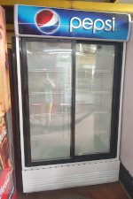 Tủ Mát 2 Cửa Kính Lùa Hiệu Pepsi 1300L Nhập Khẩu Thái Lan